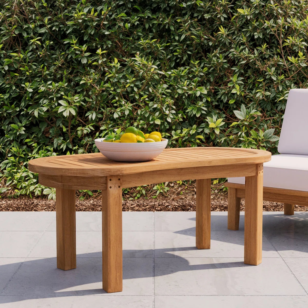 Anderson Teak Kidney Table (Curve Table)