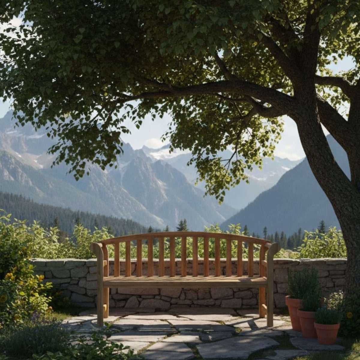 Anderson Teak Brisbane Deep Seating Bench