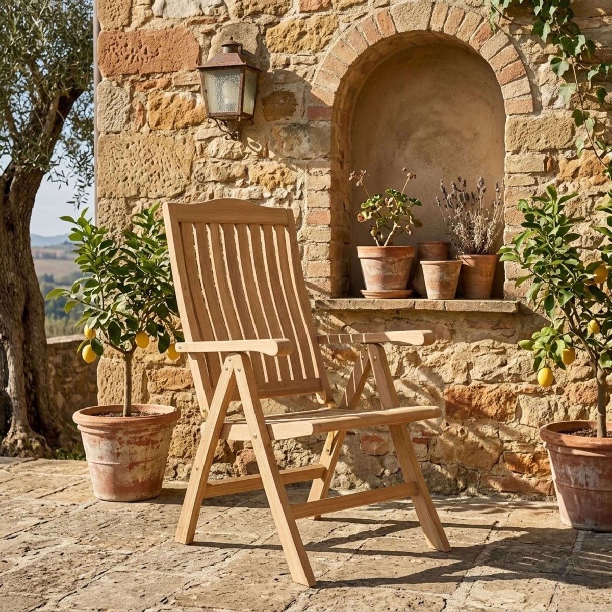 Anderson Teak Katana 5-Position Recliner Armchair