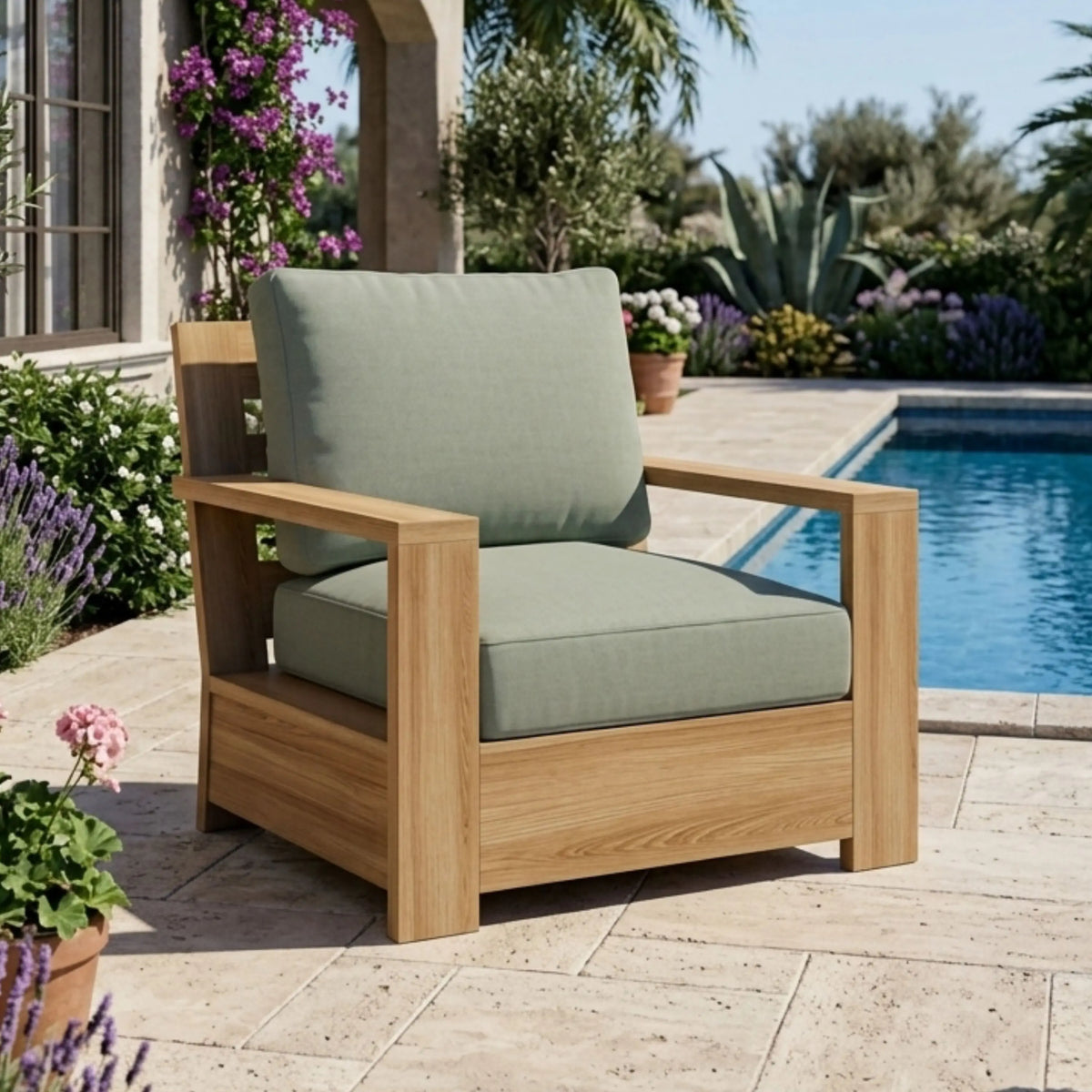Anderson Teak Madera Deep Seating Armchair