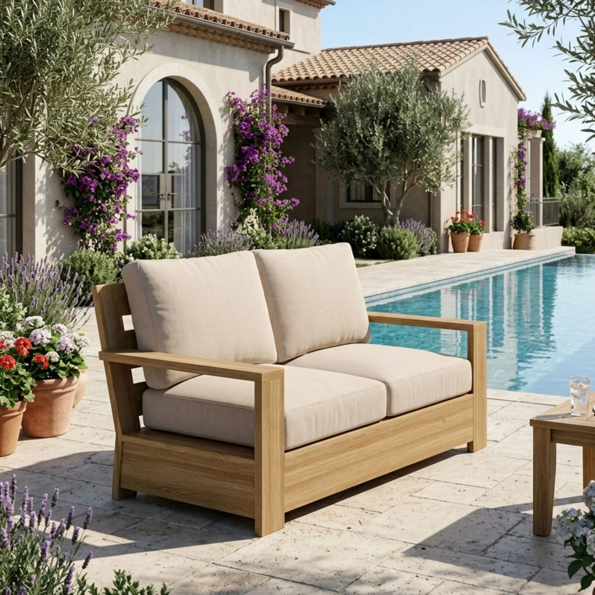 Anderson Teak Madera Deep Seating Loveseat