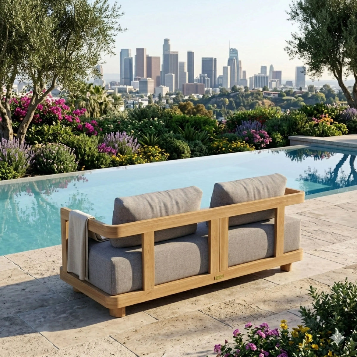 Anderson Teak Granada Deep Seating Loveseat