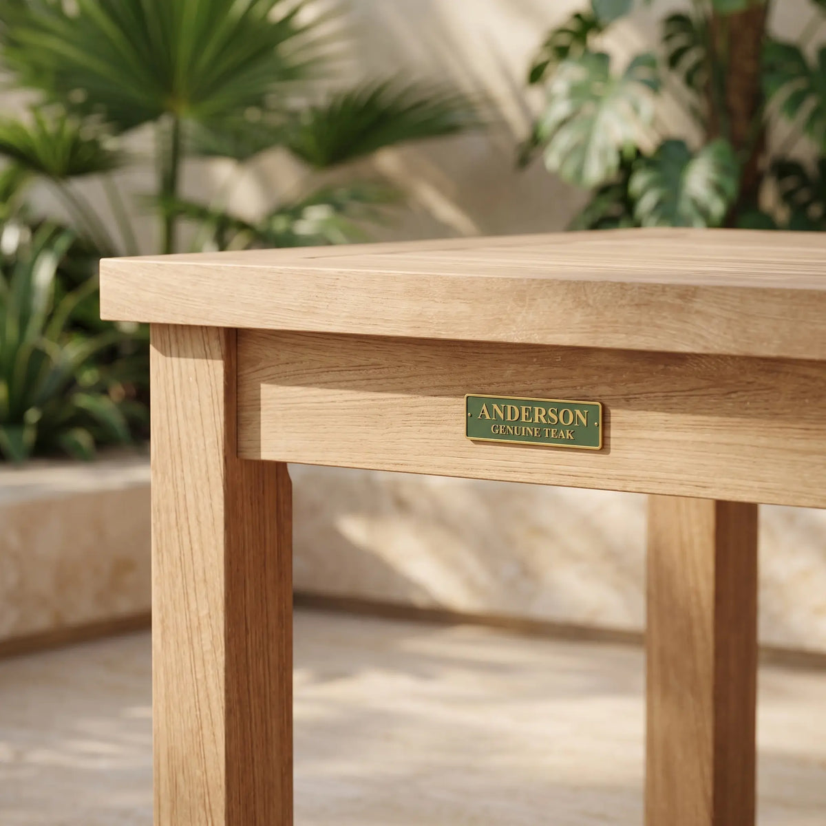Anderson Teak Bahama 20" Square Mini Table