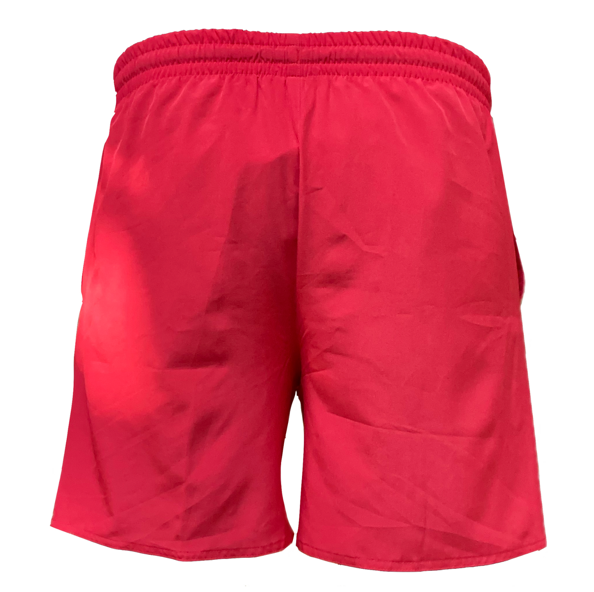 Kemp USA Lifeguard Shorts with Embroidered GUARD Logo, Red, Kemp USA