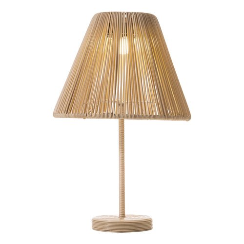 Lumika Outdoor Solar Table Lamp, Beige