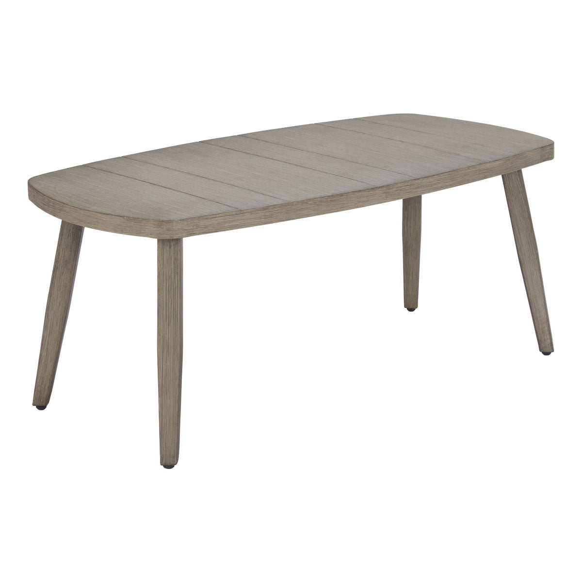 Foret outdoor coffee table in brown