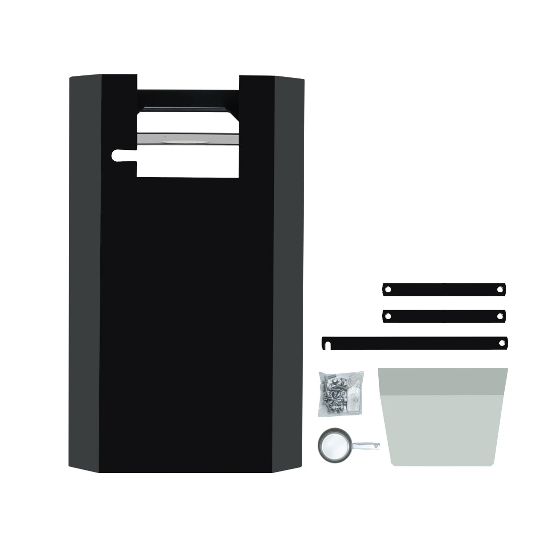 PGS Grilling - AB PED - Black Aluminum Pedestal Kit (Requires ANB, AlC, or ANC Base Kit)