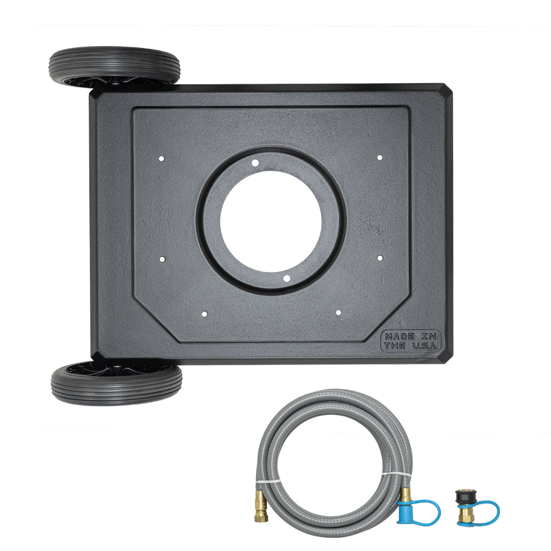 PGS Grilling - ANC - Natural Gas Portable Base W/ 12Ft. Hose (Needs AB PED Or AS PED)