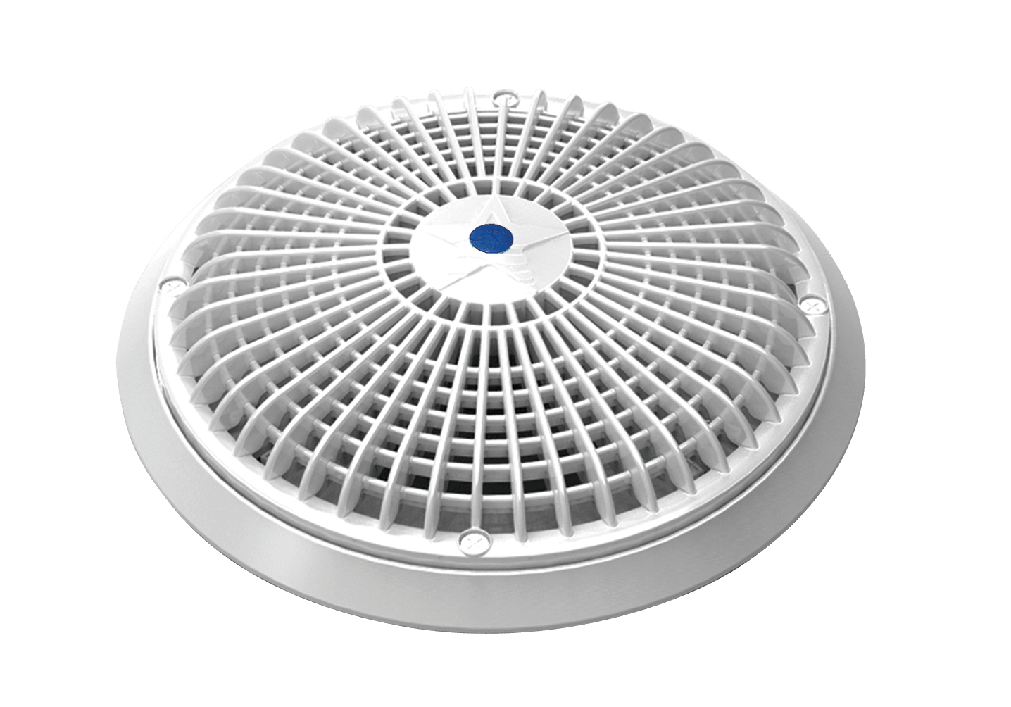 AquaStar Light Gray Star , 10" | A10RCFR103