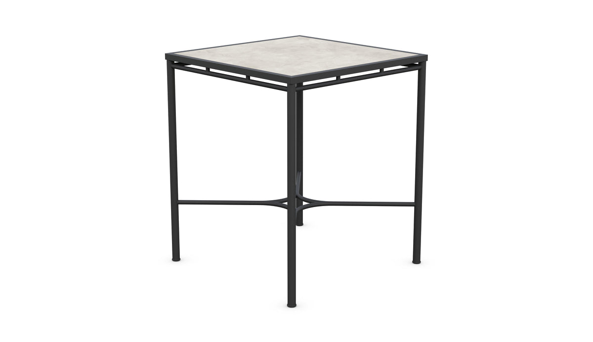 Athens Bar Table, Base Only, Noir