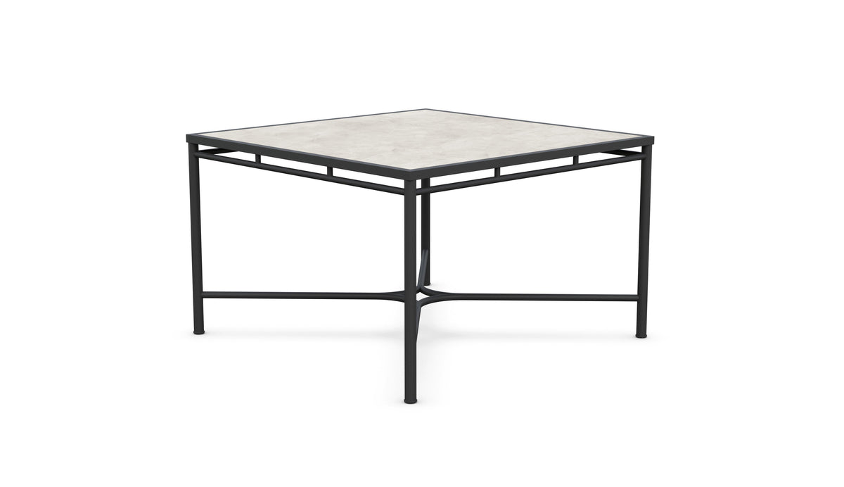 Athens Square Dining Table, Base Only, Noir