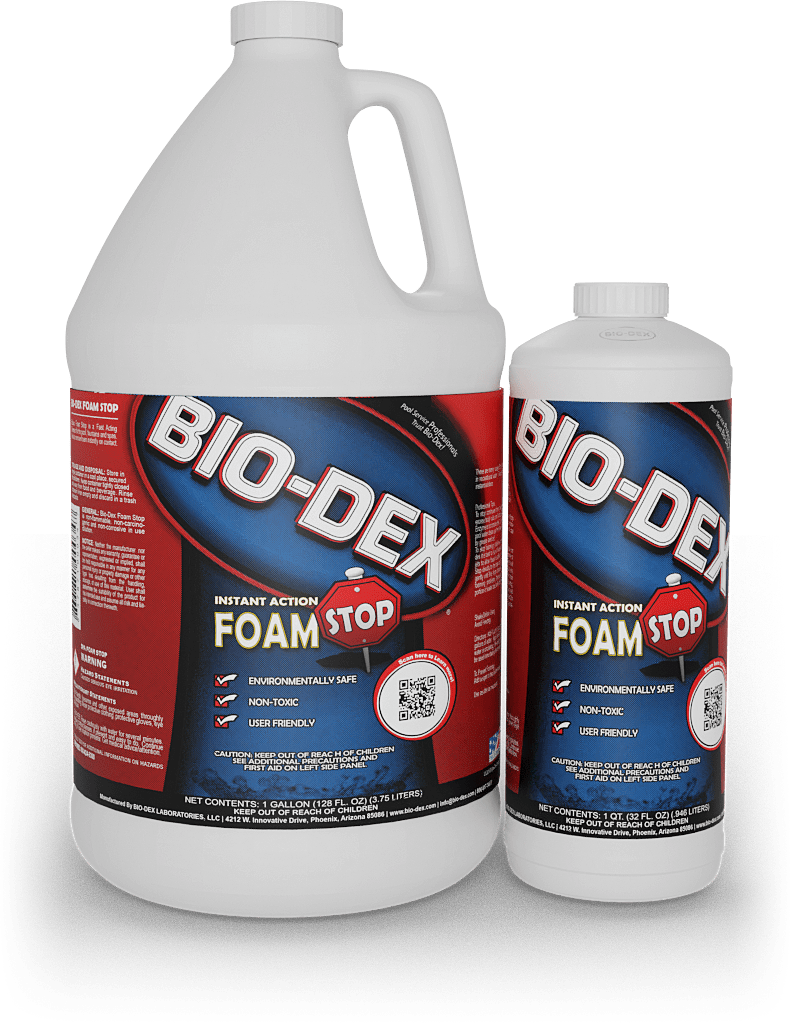 Bio-Dex SFS32 replacement Foam Stop defoamer quart bottle