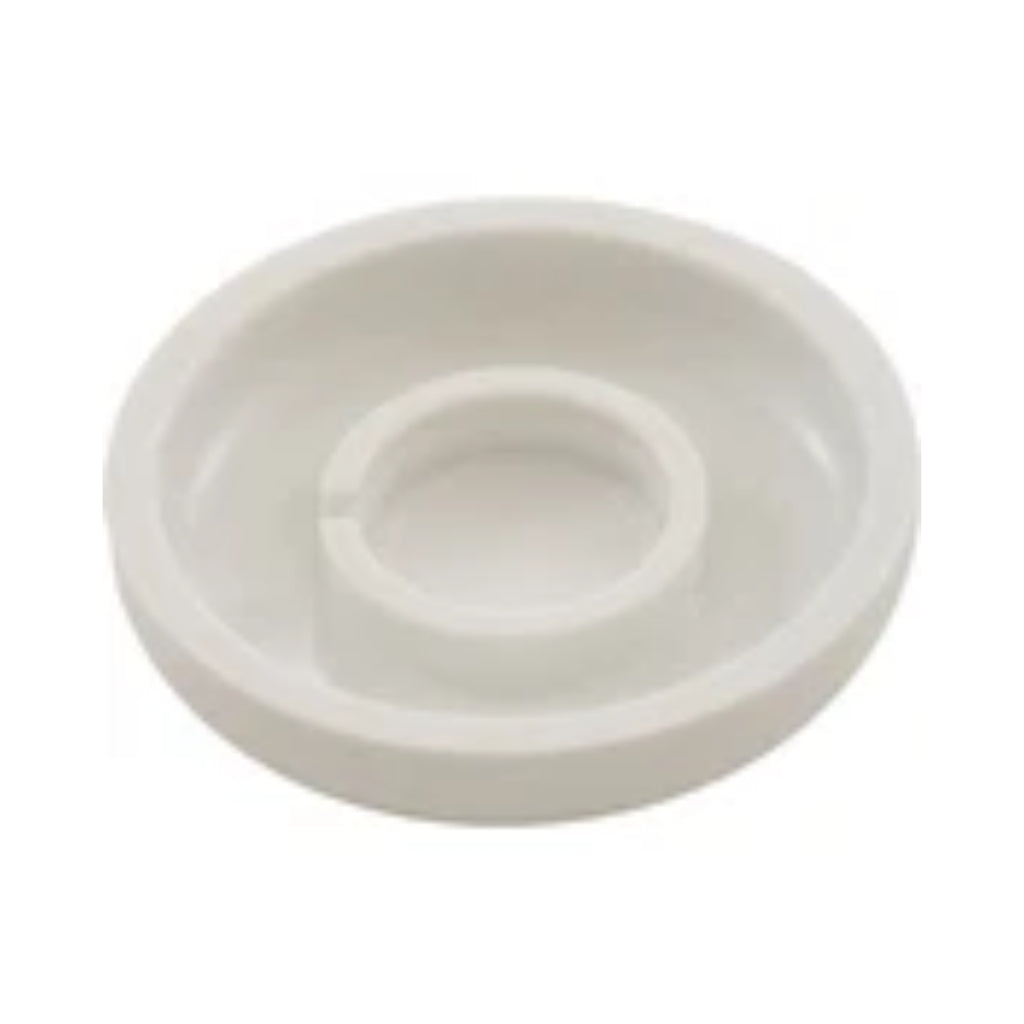 Balboa 1/2" Snap Air Control - White, durable spa air control valve for precise jet adjustment.
