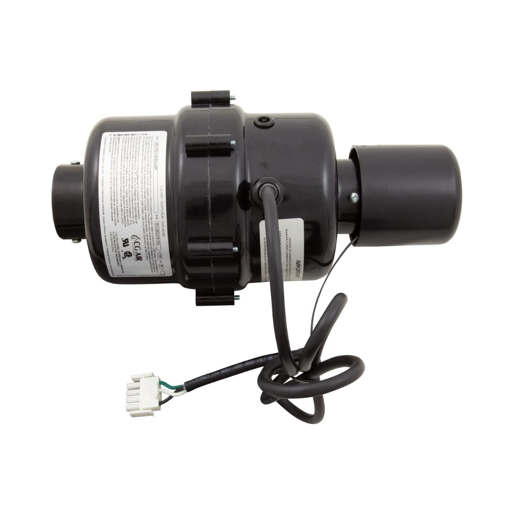 CG Air Millenium Eco Pool Blower with muffler, 230V, 4.0A, designed for quiet and efficient pool and spa operation