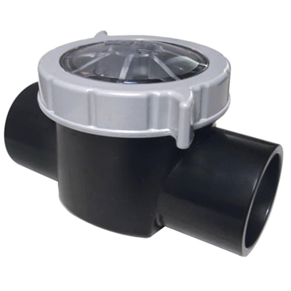 Custom Molded CMP25830200 2in Check Valve CPVC Body - Black