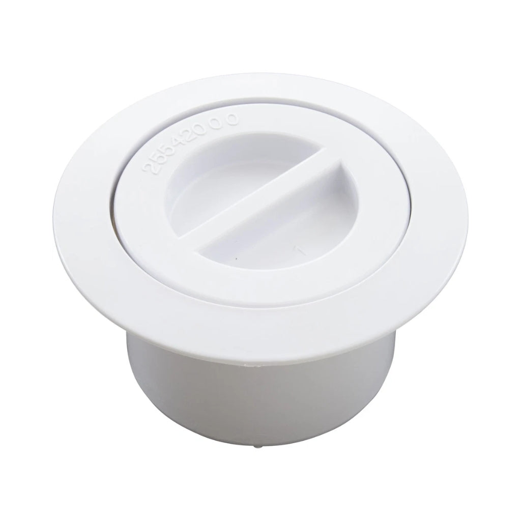 CMP Custom Molded Volleyball Flange & Flush Cap, Durable Tan for Professional Finish and Easy Court Installation