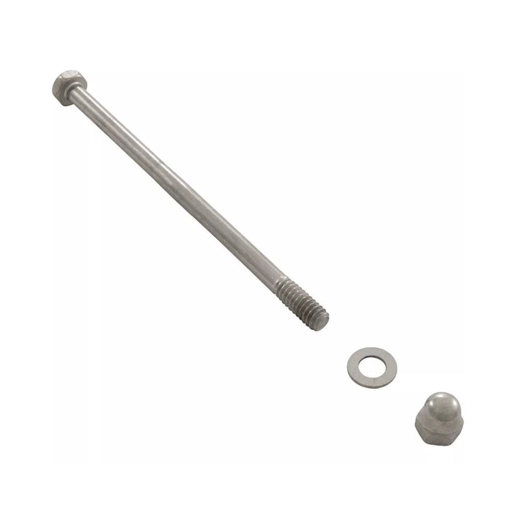 GLI Pool Products 4" stainless steel axle bolt and nut for pool cover reels.