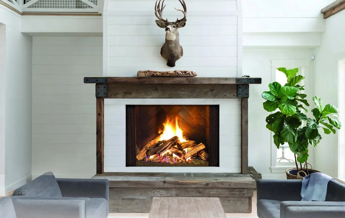 Golden Blount El Grande HD 5030 Top Vent Gas Fireplace, Golden Blount