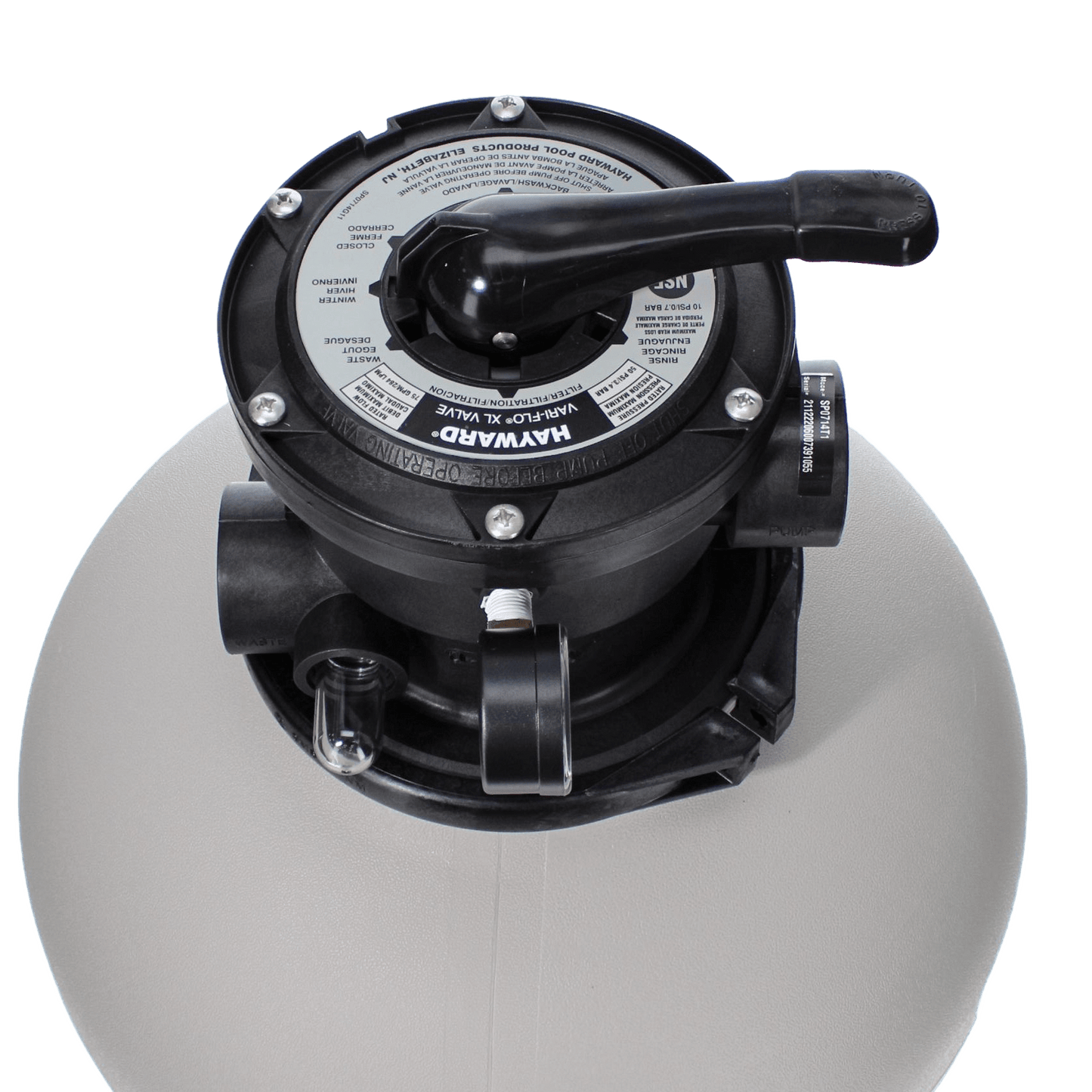 Hayward W3S180T ProSeries® 18" Top-Mount w/ Valve