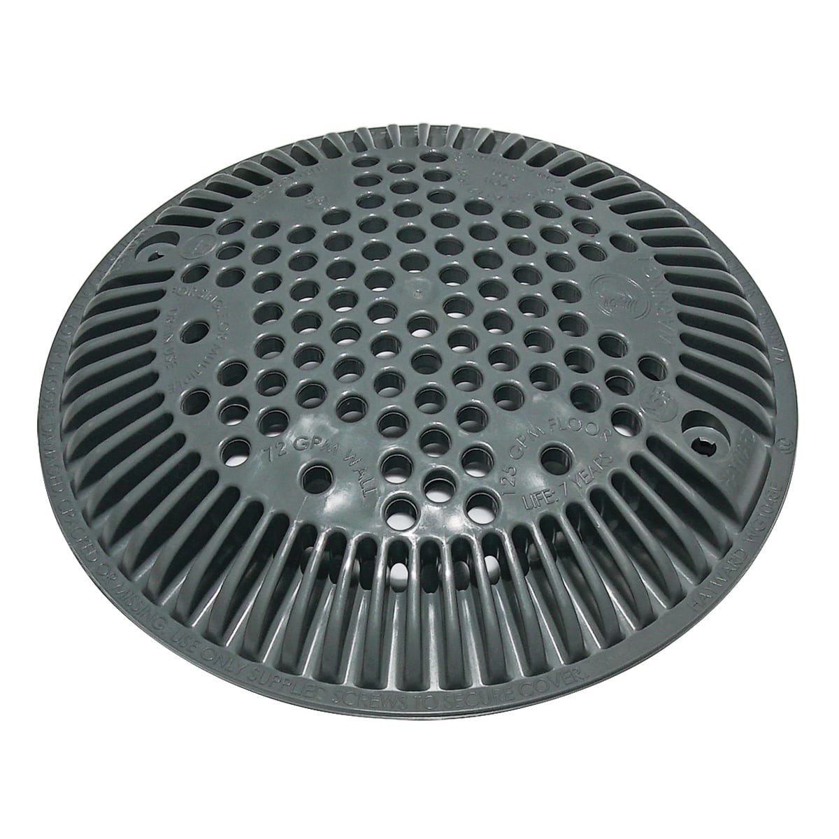 Hayward Cover-Suction Outlet-Dark Gray | WGX1048EDGR