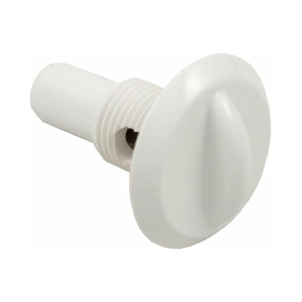 HydroAir/Balboa 0.5" White Air Control Stem Assembly for spa airflow regulation