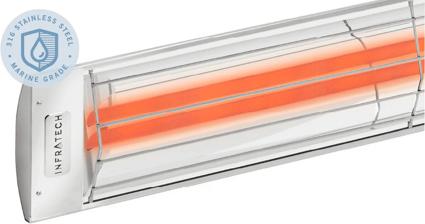 Infratech CD5224MG 48" Dual Element 5,200 Watt 240V 21.67 Amps Marine Grade Infrared Heater