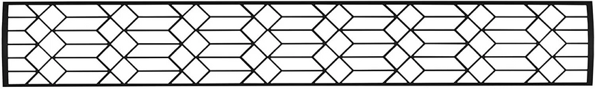 Infratech BL2S39 39" Craftsman Motif Upgrade Kit - Black