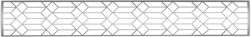 Infratech SS2S48 48" Craftsman Motif Upgrade Kit - Stainless Steel