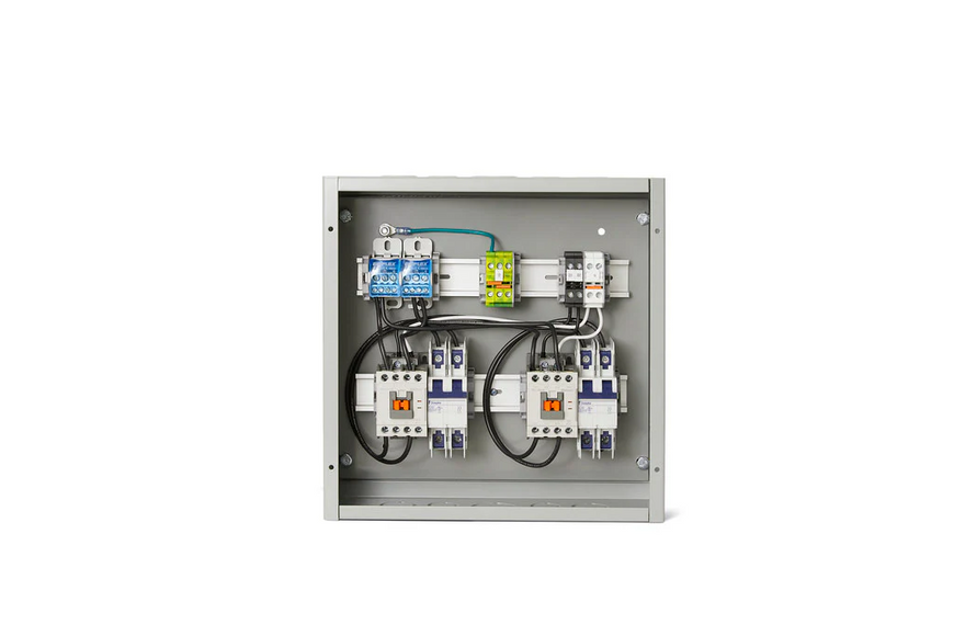 Infratech 14 4710 20B Cp-12000-2X Dual Contactor Panel W/Timer Built With 20 Amp Breaker