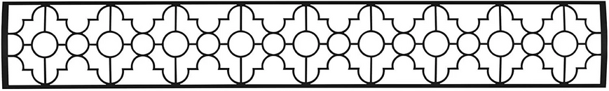 Infratech BL3D48 48" Mediterranean Motif Upgrade Kit - Black