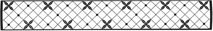 Infratech BL4S61 61" Traditional Motif Upgrade Kit - Black