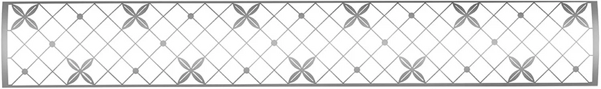 Infratech SS4D39 39" Traditional Motif Upgrade Kit - Stainless Steel