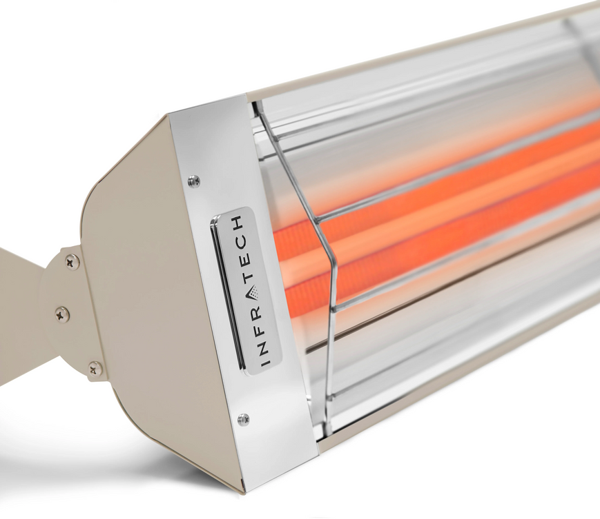 Infratech WD5224BE 48" Dual Element 5,200 Watt 240V 21.67 Amps Infrared Heater - Beige