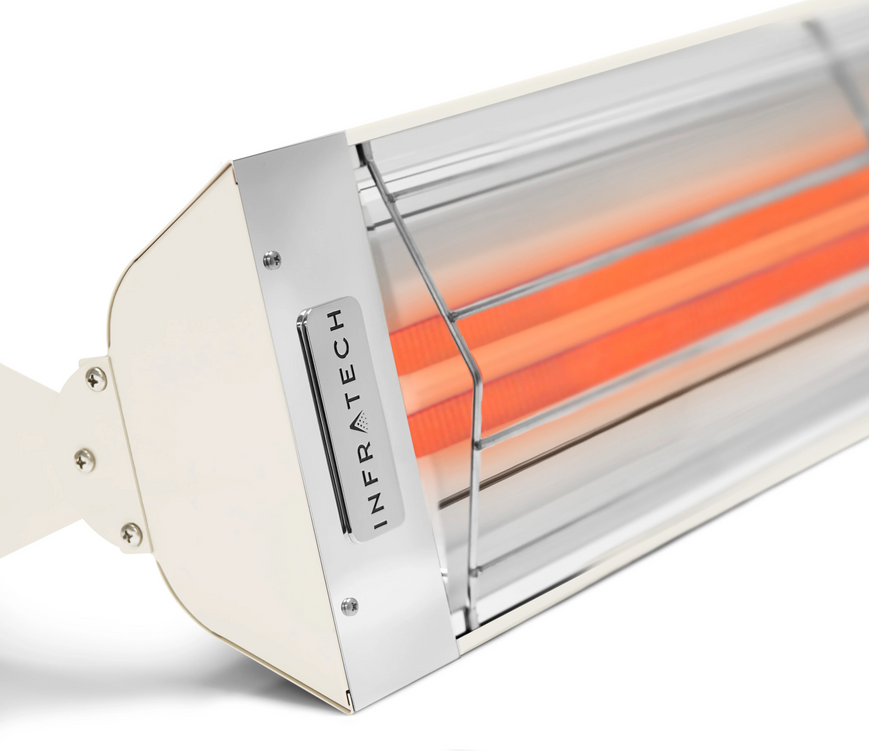 Infratech WD4024BI 39" Dual Element 4,000 Watt 240V 16.7 Amps Infrared Heater - Biscuit
