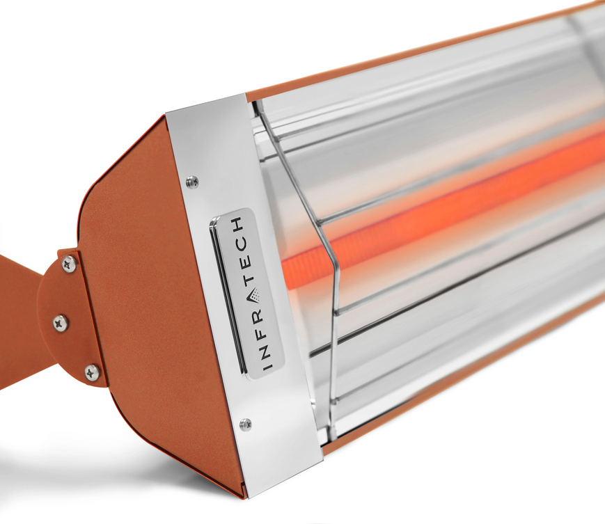 Infratech W3024CP 61 1/4" 3000 Watt 240 Volt 12.5 Amps Infrared Heater - Copper