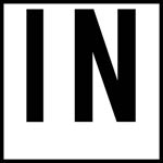 Inlays In Depth Marker-Ceramic 6" B/W Smooth Top Print Depth Marker Smooth Surface 4In (In) Cct613505 | CCT613505