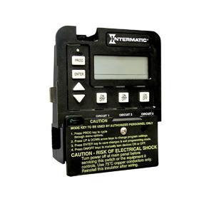 Intermatic 24 Hour Three Circuit Programmable Pool Control Mech. (25A, 2Hp, Dual Voltage) Digital Mech Only 3 Circuit Programable Dual Voltage | P1353ME
