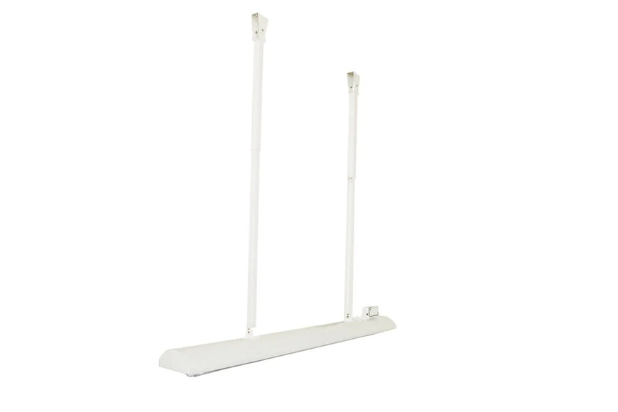 Infratech 13 1246WH Drop Mount Heater Assembly- Extender Upto 6Ft (White)