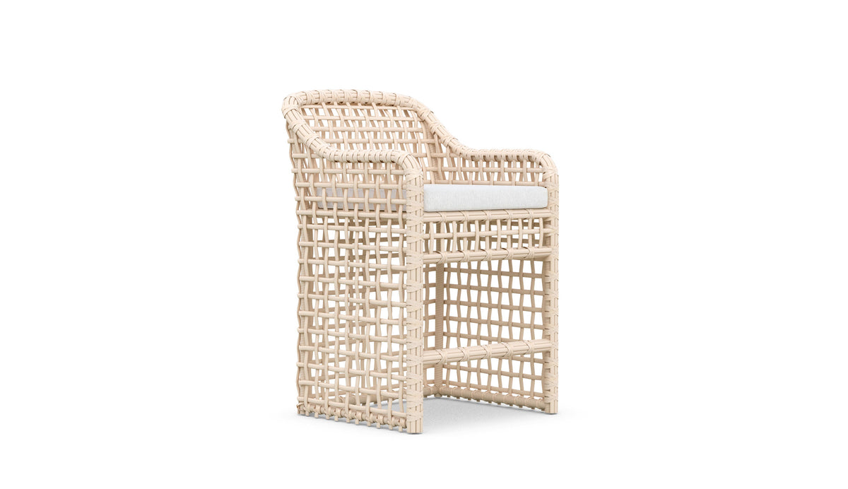 Kiawah Counter Stool, Almond
