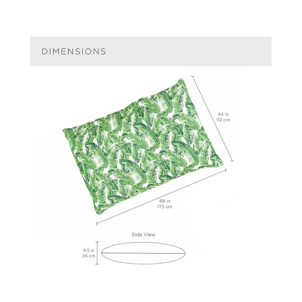 Ledge Lounger Laze Pillow Pistachio Palms - Transform Your Pool & Patio Experience