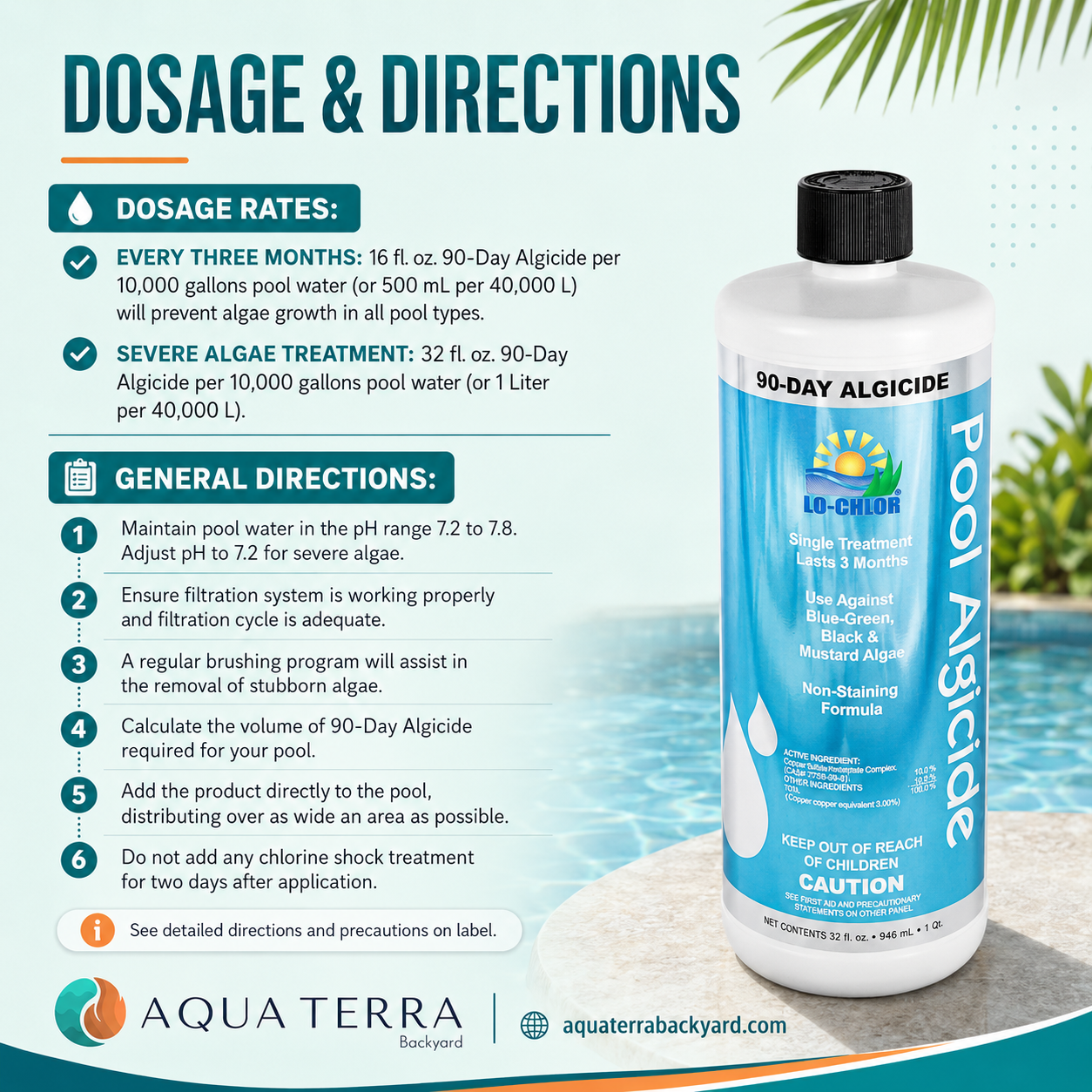 Lo Chlor Algicide Directions