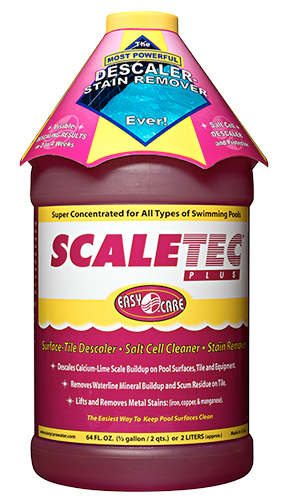 Easy Care Scaletec Plus Calcium Pool Descaler, 64 Ounce Bottle, 8/Case | 20064