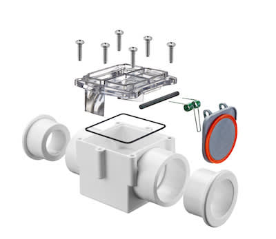 Magic Plastics Cr2 Check Valve Repair Kit (Lid & | 0801-20H-RK