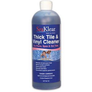 SeaKlear Thick Tile & Vinyl Cleaner, 1 Quart Bottle, 12/Case | 90408SKR