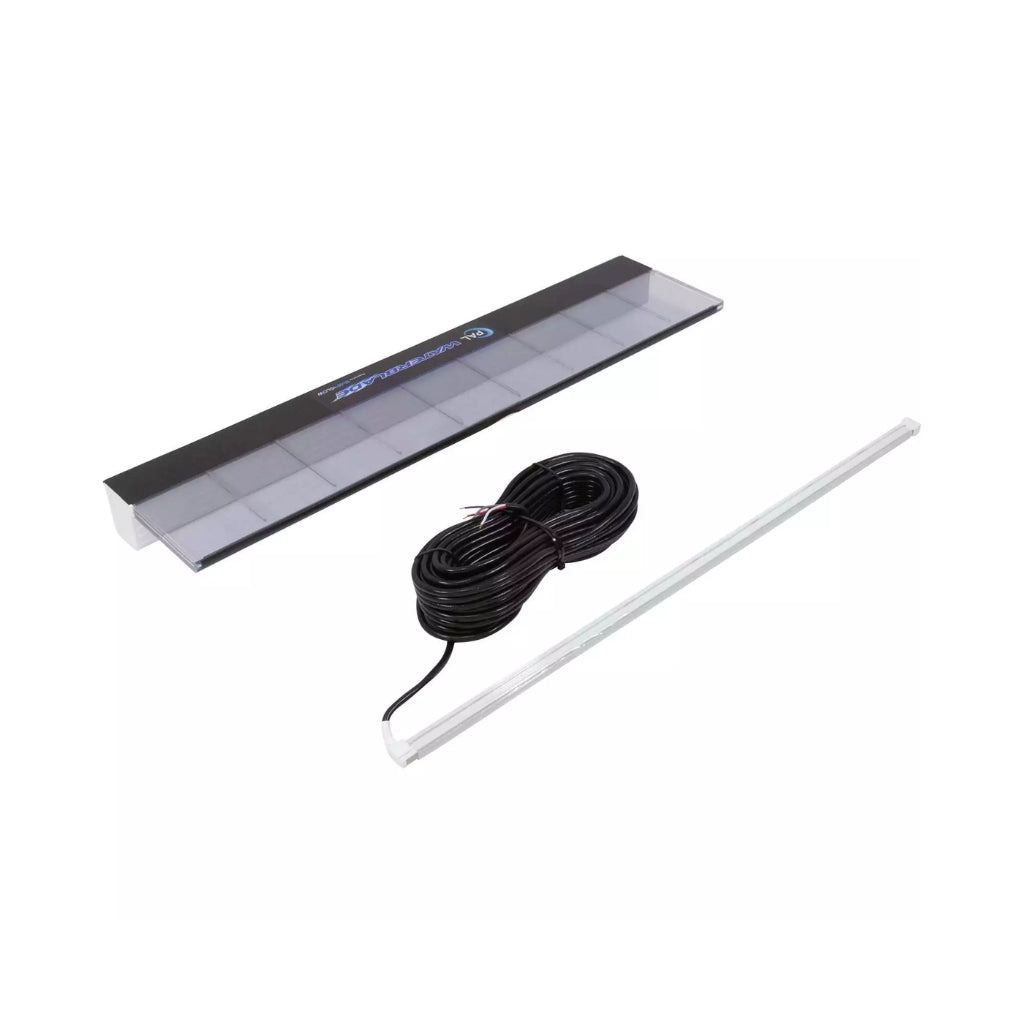 PAL EvenFlow 3' Waterblade Light with multicolor LED and 80ft cable for outdoor pool and patio use.