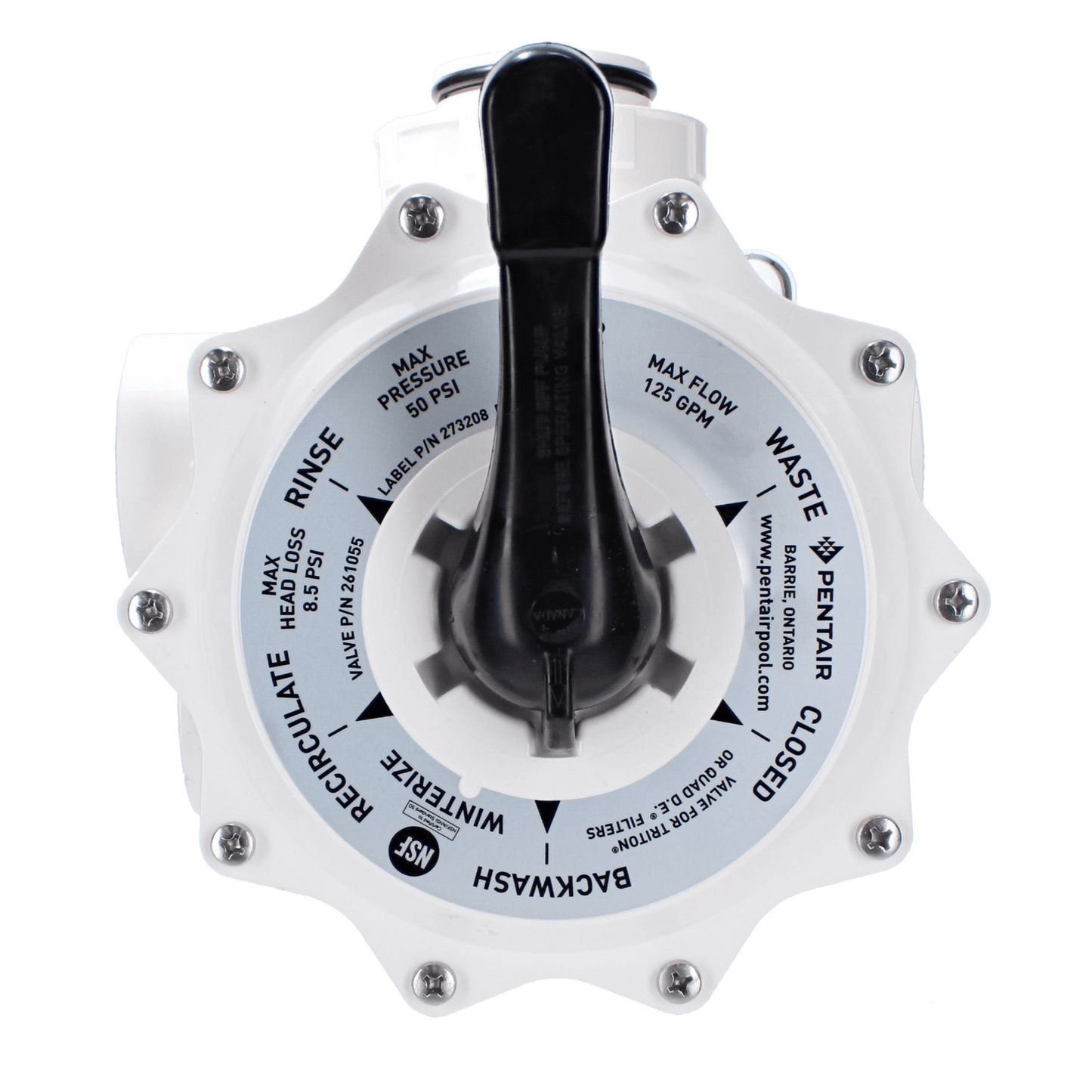 Pentair Sand Multiport Valve 2" Side Mount | 261055