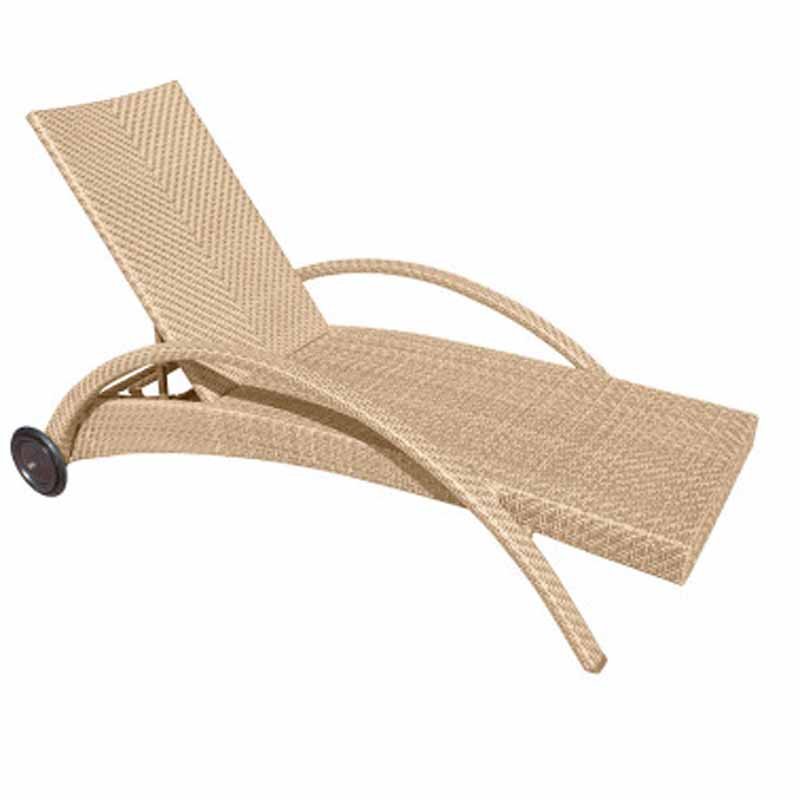 Panama Jack Austin Collection Stackable Chaise Lounge Chair PJO-3801-NAT-CL