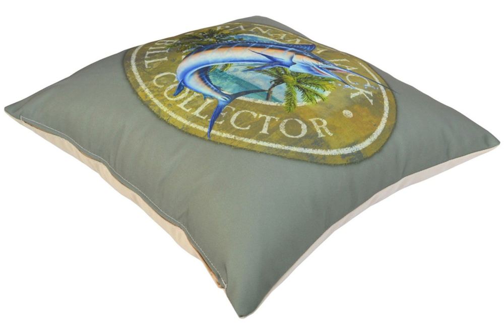 Panama Jack Bill Collector Throw Pillow Set of 2 PJO-9001-BIC-TP Swordfish Pillow Outdoor