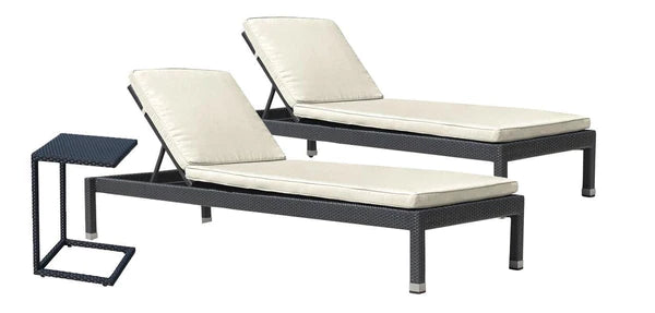 Panama Jack Onyx Collection C End Table 15 x 15 x 26 | PJO-1901-BLK-ET