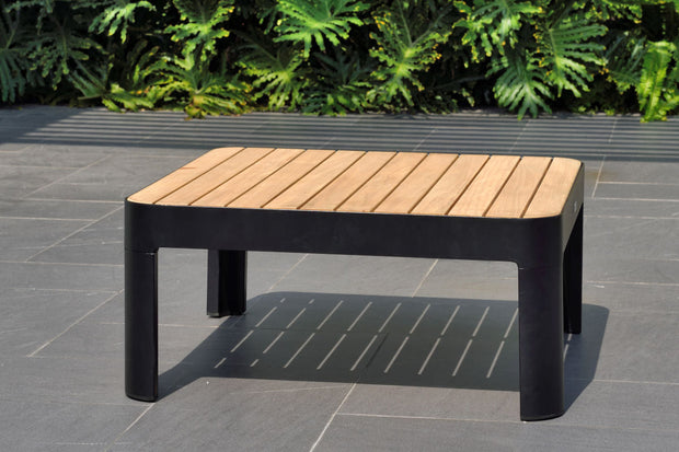 LifestyleGarden Portals Dark Square Outdoor Coffee Table
